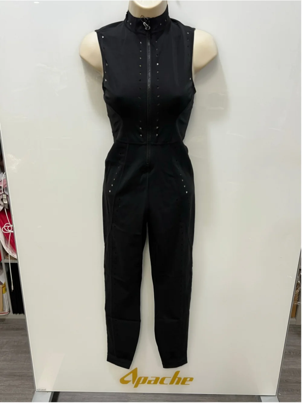 GiGi C Sport Sarah Jumpsuit|Black|XS|NWT|